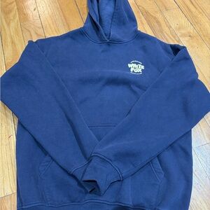 White Fox Boutique Navy Hoodie